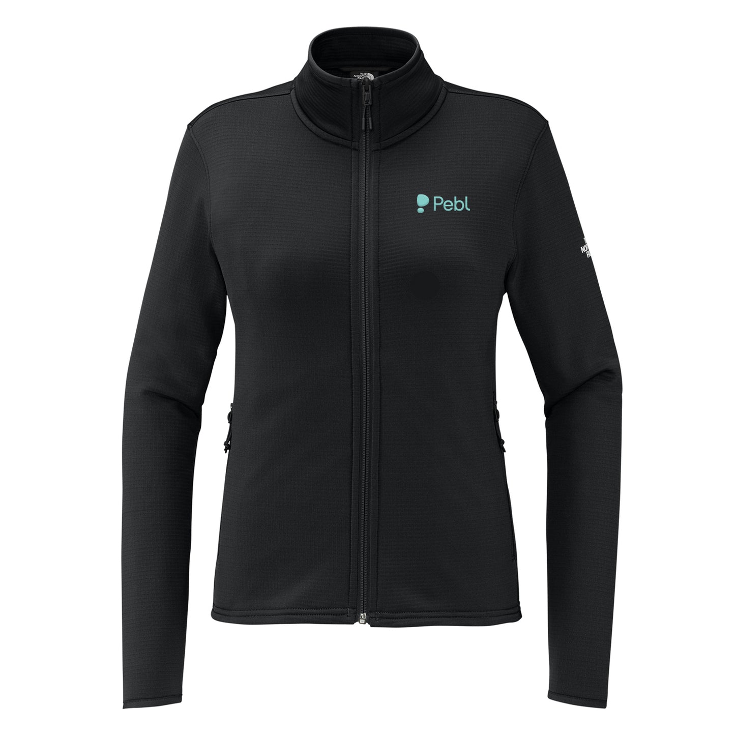 The North Face Full-Zip Fleece Jacket - Black - Ladies