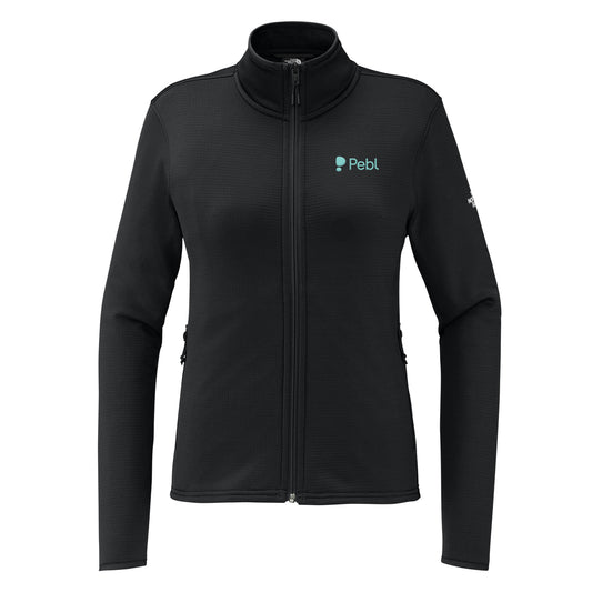 The North Face Full-Zip Fleece Jacket - Black - Ladies